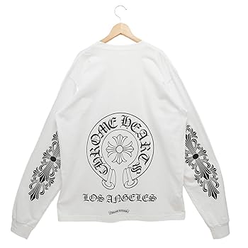 Amazon | [クロムハーツ] Tシャツ カットソー ロンT ホワイト